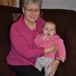 Estelle with her great great Aunt Lorraine!