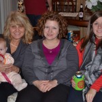 Estelle, Aunt Carolyn, Carrie, and Sarah